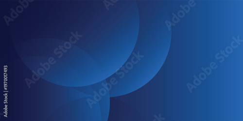 Abstract blue glowing geometric lines on dark blue background. Modern shiny blue circle lines pattern. vector modern geometric