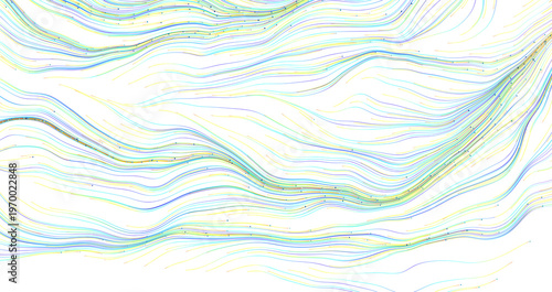 Dynamic abstract artwork sh...