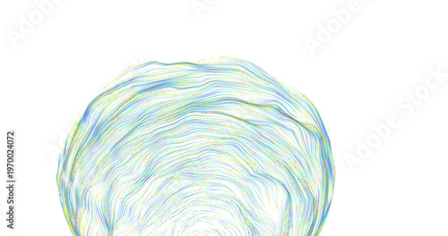 Unique colorful sphere illu...
