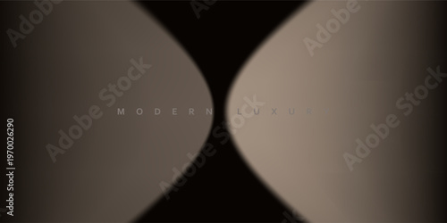 Dynamic bronze luxury vector background with organic curves and dramatic shadows. A sleek abstract design ideal for elegant branding, modern presentations, invitations, posters, and digital art.