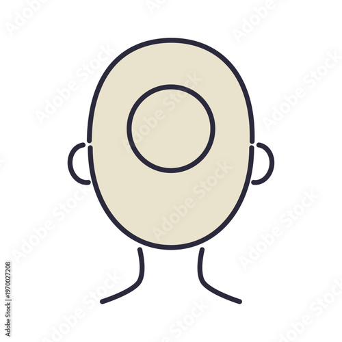 女性のうなじ脱毛・フェイスケアアイコン