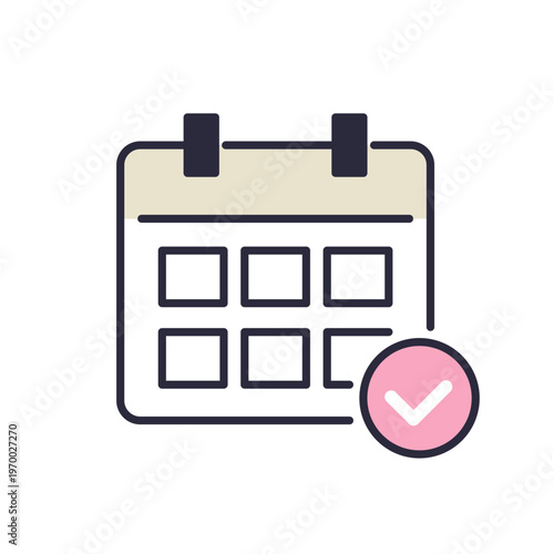 予約・スケジュール管理のカレンダーアイコン