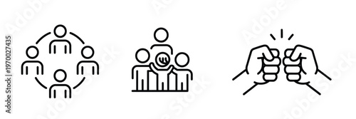 Team work, working together, office campaigns working together concept, vector illustration of collaboration, cooperation, and group productivity, ideal for business presentations, infographics