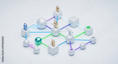 Network connections and teamwork collaboration.