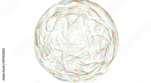 Unique digital art with vib...
