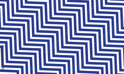 Minimal royel Blue colour tartan Diagonal Seamless zig zag Pattern Background. Modern Monochrome Slanted Line Geometric Texture