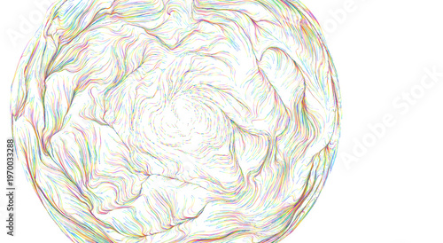 Abstract design of colorful...
