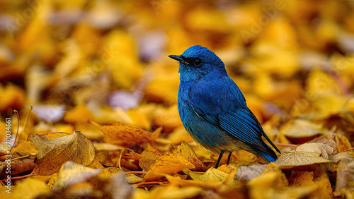blue tit on a branch