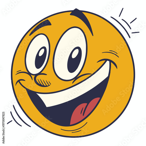 Smiley Face Happy smiley emoji vector yellow happy circle face