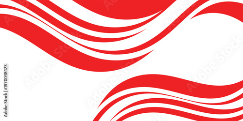 Modern red wave background. Graphic design for banner, presentation. modern concept. vector pattern background