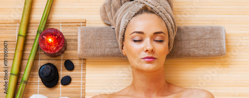young girl during a Thai massage session
