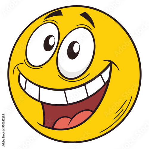 Smiley Face Happy smiley emoji vector yellow happy circle face