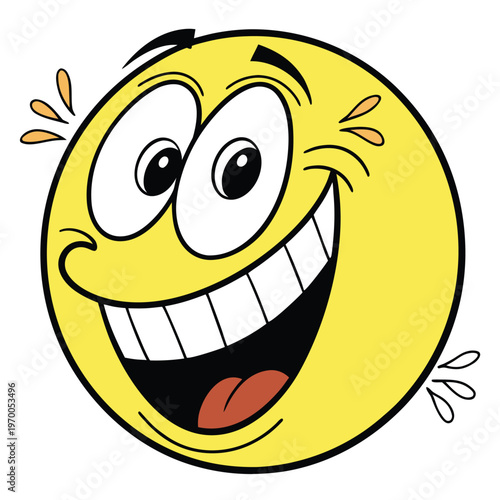 Smiley Face Happy smiley emoji vector yellow happy circle face
