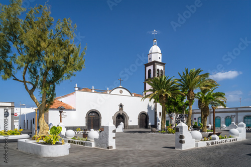 The church of San Gines in Arrecife on the island of Lanzarote one of the Canary Islands