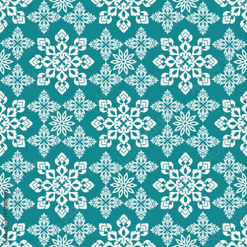 Classic Damask Seamless
Pattern - Vector Illustration for Elegant Textile
Design,Damask,Jacquard loom, Brocade, Satin weave,ethnic, geometric, textile, fabric, motif, retro