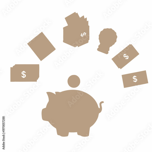 Strategic financial planning and wealth accumulation through smart saving and investment, transforming ideas into future prosperity