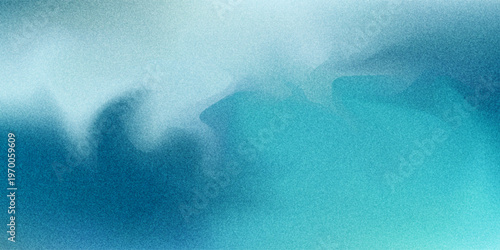 Fresh, abstract background with a soft, blurred mesh gradient in cool shades of teal, blue, and white. Clean and modern graphic creates a calm, aquatic feel, perfect for wellness or technology themes