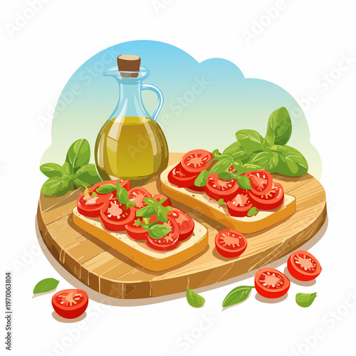 Bruschetta al Pomodoro – Klassiker der Vorspeisen