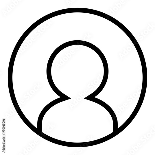 プロフィール アカウントの初期設定 イラスト素材