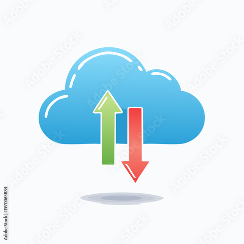 Cloud Upload Download Icon