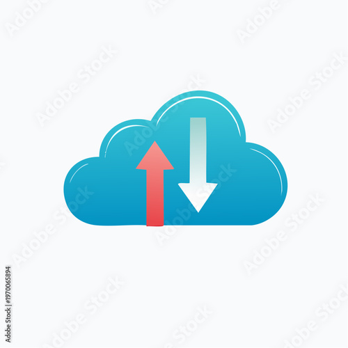 Cloud Upload Download Icon
