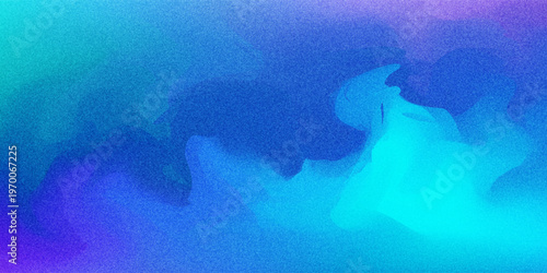 Aurora lights mesh gradient background with a soft, fluid blend of turquoise, blue, and purple colors
