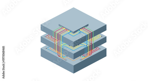 Microchip Electronic Circuit Board Design.