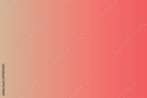 A gradient background transitions smoothly from a pale peach tone on the left to a vibrant coral hue high-quality professional