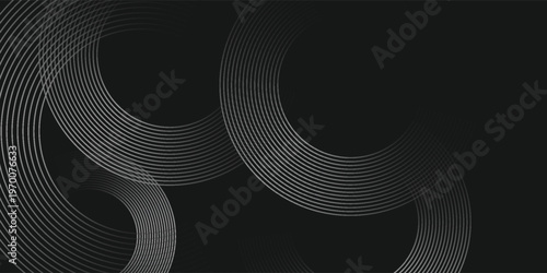 Black mascara circular texture, brush stroke isolated on white background. vector pattern background eps10