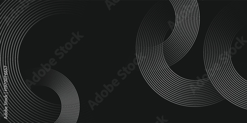 Black mascara circular texture, brush stroke isolated on white background. vector pattern background eps10