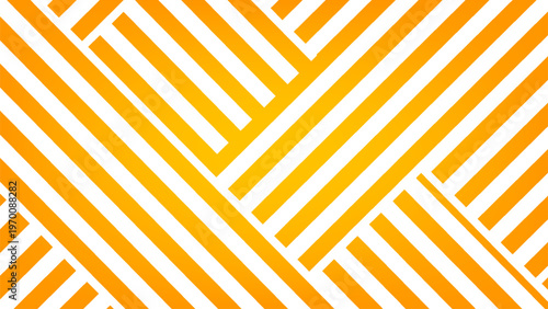 Abstract yellow and gray diagonal stripe background with geometric pattern and vignette effect. Futuristic Technology Concept