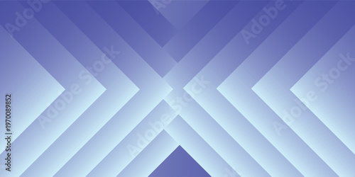 Abstract geometric background featuring overlapping diagonal stripes and chevrons in a soft purple and light blue gradient with a clean, modern aesthetic.