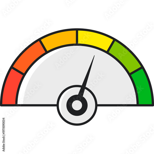 Speedometer Vector Illustration