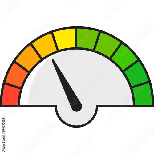 Speedometer Vector Illustration