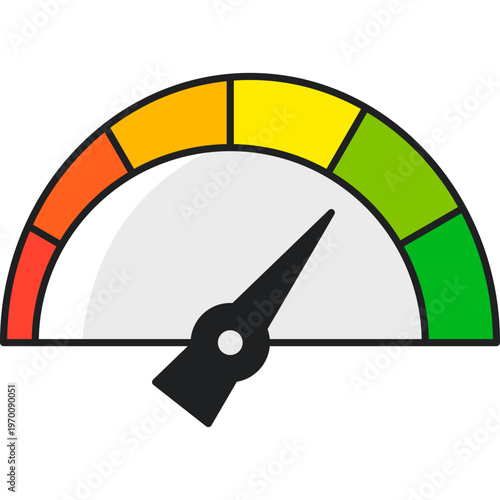 Speedometer Vector Illustration