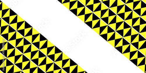 Geometric  pattern with triangles arranged diagonally. Black-white seamless abstract ornament for wallpapers and background