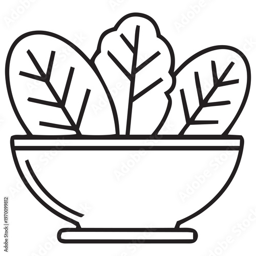 Keto meals fresh green leafy salad in a bowl healthy low carb diet