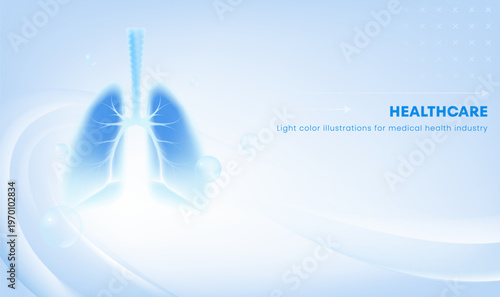 Medical Technology Healthcare Background Illustration