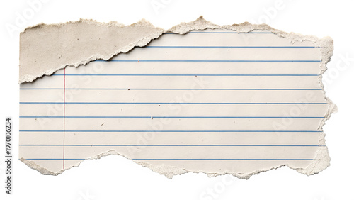 Red torn paper strips set on transparent background – ripped paper, torn edge, grunge banner, paper texture, design element, isolated