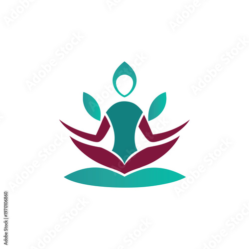 yoga logo, yoga studio logo, meditation logo, lotus logo, wellness logo, fitness yoga logo, yoga brand logo, spiritual logo, zen logo, mindfulness logo, yoga business logo, yoga branding logo, wellnes