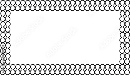 Seamless geometric metal mesh vector illustration of a chain link fence with a barbed wire frame creating an industrial steel security grid pattern