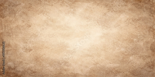 Old vintage grunge paper texture background with aged brown parchment surface pattern