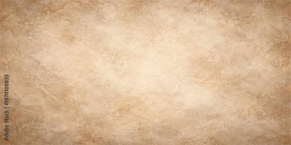 Fototapeta premium Old vintage brown paper texture background with aged grunge parchment surface pattern