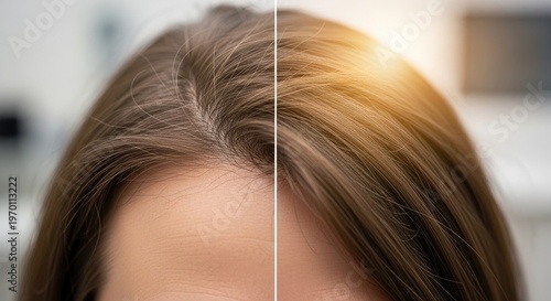 Before and After Hair Loss and Restoration Comparison