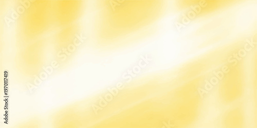 Abstract golden and yellow background with rays of bright sun light and soft orange glow creating a vector art illustration of summer energy with a blurred gradient wave texture