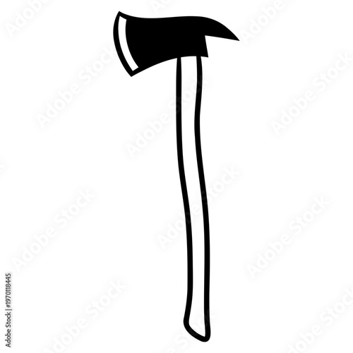 axe hatchet vector icon