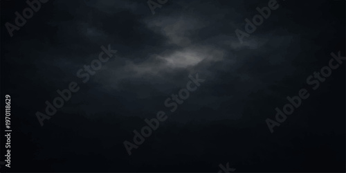 A dramatic time lapse of dark stormy clouds moving across a moody nature sky during a blue sunset transition into a black night with wind and rain
