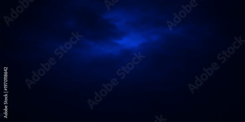 A serene blue sky with white clouds creates a beautiful nature cloudscape where summer sun and light fill the atmosphere on a bright day
