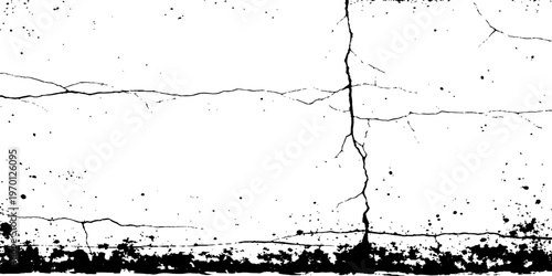 Abstract grunge background with paint and ink splashes forming a dirty textured frame design on paper style background