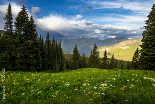 Fading Mountain Rainbow